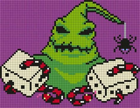 Image result for Oogie Boogie Perler Pattern