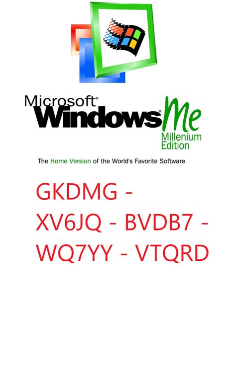 Image result for The Windows Me License Key