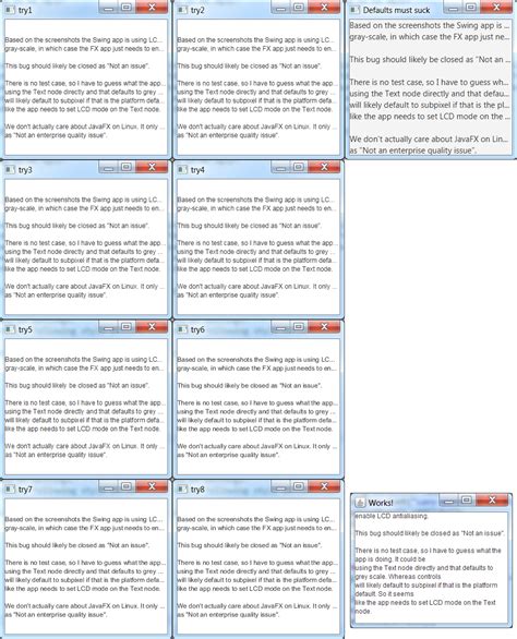Toradh íomhá ar Font JavaFX