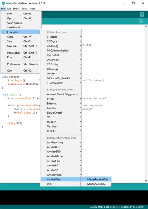 Recvbuffer Arduino に対する画像結果