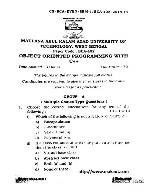 Object-Oriented Programming CPP Book PDF に対する画像結果