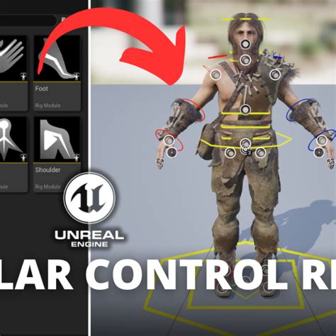 Toradh íomhá ar Unreal Engine Control Rig Rotation Split