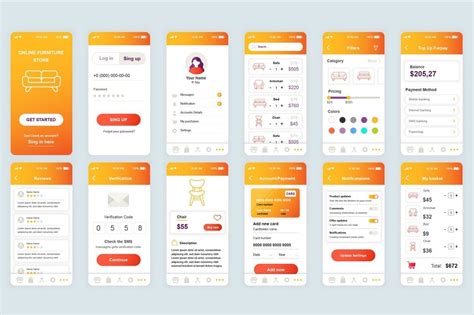 Afbeeldingsresultaten voor Mobile-App Navigation UI Design Templates
