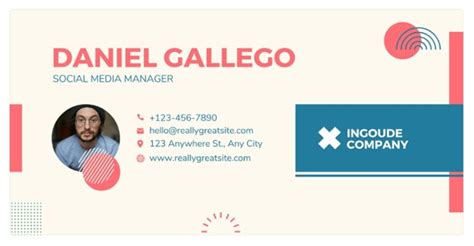 Toradh íomhá ar Work Email Signature Examples