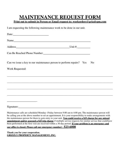 Image result for Box Truck Maintenance Request Form