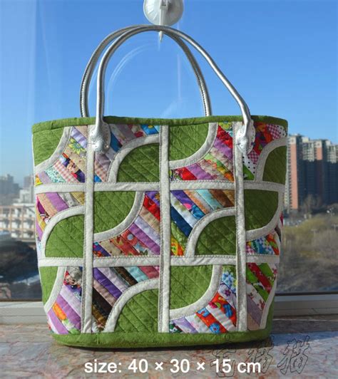 Image result for Quilted Patchwork Tote Bag Tutorial
