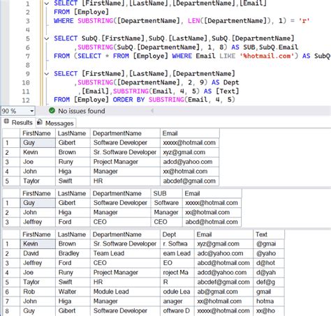 Afbeeldingsresultaten voor Substring and Trim in SQL