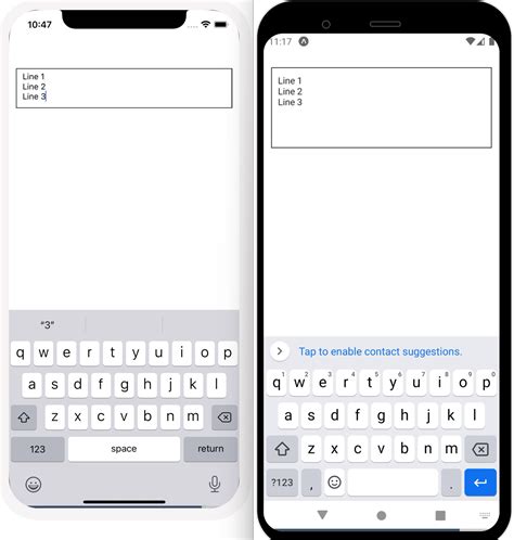 Line Input Field に対する画像結果