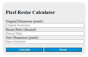 How to Calculate Pixel Resolution に対する画像結果