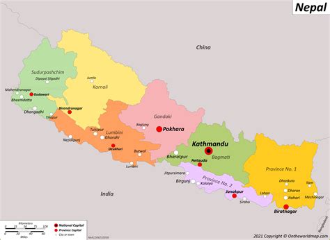 Image result for Major Cities Nepal Map