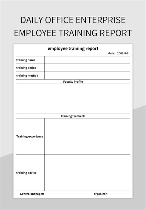 Image result for Training Tracking Report Template