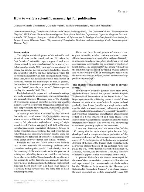 Toradh íomhá ar Scientific Writing Examples PDF