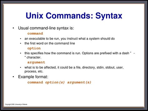 Image result for Unix Command Arguments