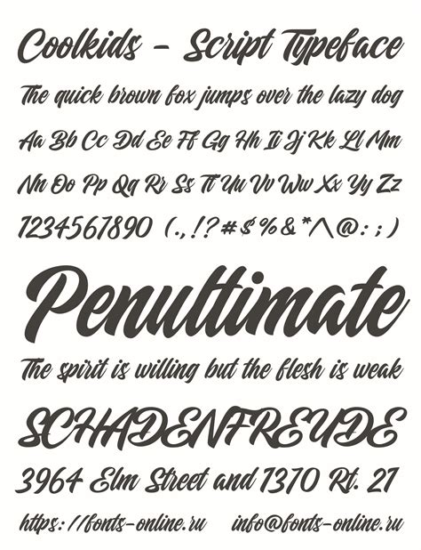 Toradh íomhá ar Script Typeface