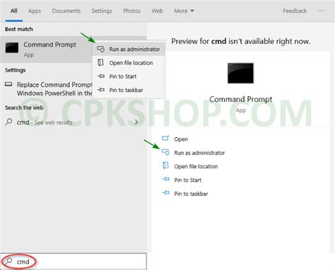 How to Open Cmd Admin Using Run に対する画像結果