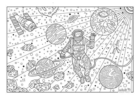 Image result for Outer Space Coloring Sheets for Adults