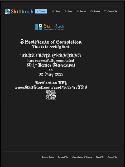 Image result for Skillrack SQL H006 Create Insert Basics