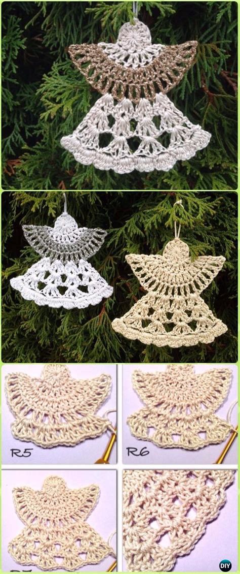 Toradh íomhá ar Crochet Angel Free Patterns Tutorials