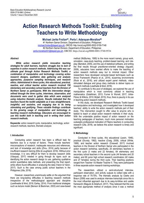 Image result for Action Research Methodology Example