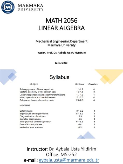 Toradh íomhá ar Introduction to Linear Algebra Mark Lebonis