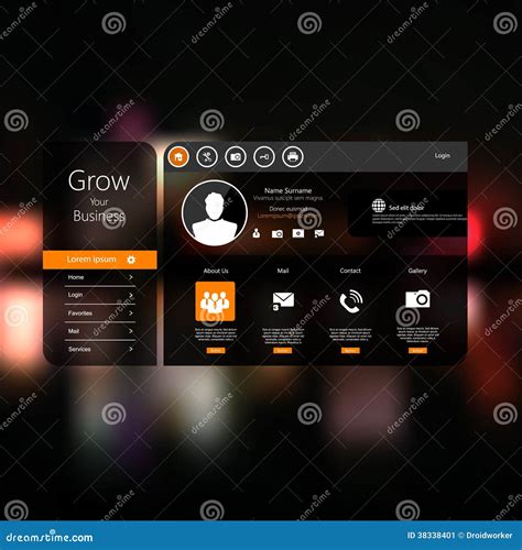 Image result for Simple Website Interface