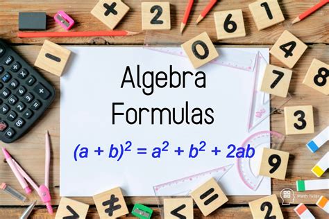 Image result for Formula of Algebra