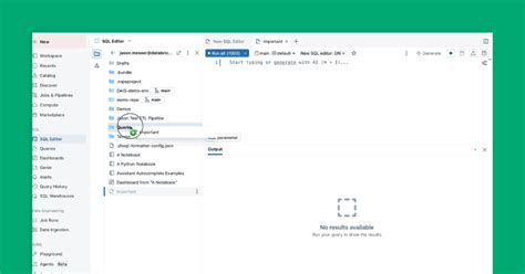 Afbeeldingsresultaten voor Databricks New SQL Editor