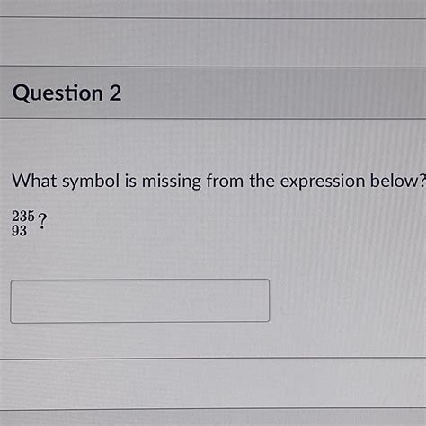 Image result for Missing Symbol