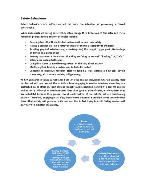 Image result for Safety Behaviours