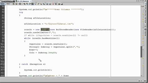 Column and Row in Java に対する画像結果