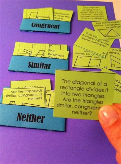 Image result for Card Sort Examples in Math