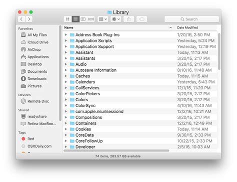 Image result for iPhone Library Folder