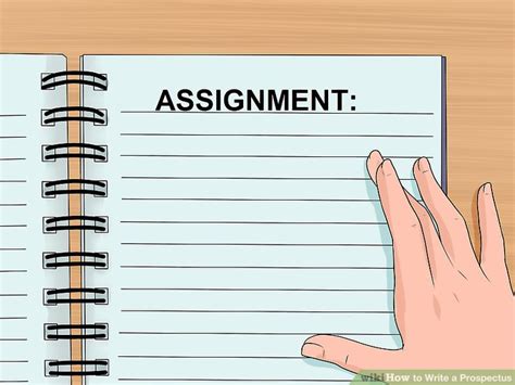 Writing a Prospectus Examples に対する画像結果