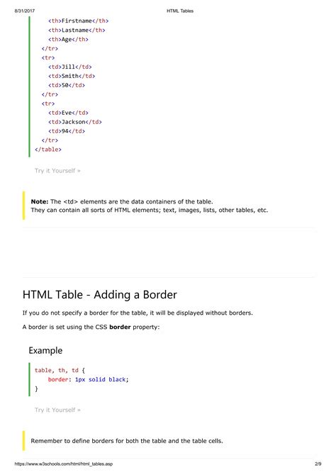 Image result for Download PDF Table HTML