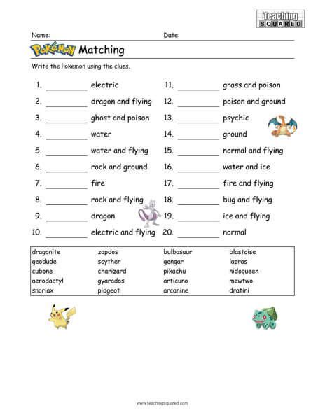 Image result for Pokemon Code Breaker Worksheet