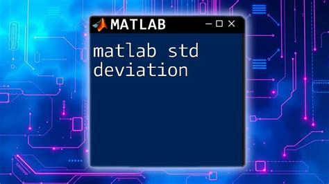 Image result for StdDev MATLAB