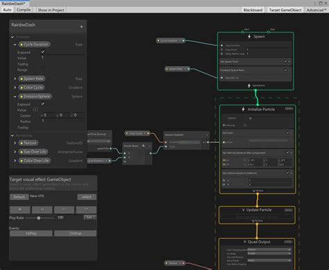 Visual Effects Graph に対する画像結果