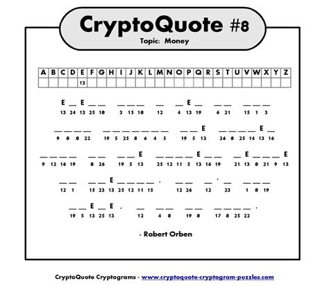 Alphabet Cryptogram に対する画像結果