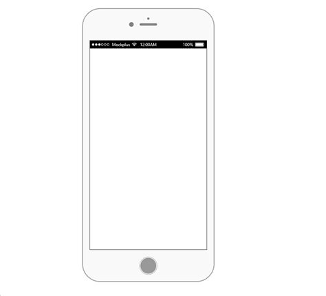 Image result for Simple iPhone Wireframes