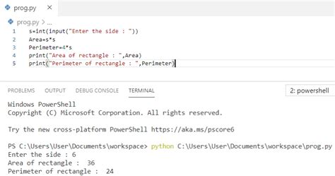 Image result for How To Print A Square In Python