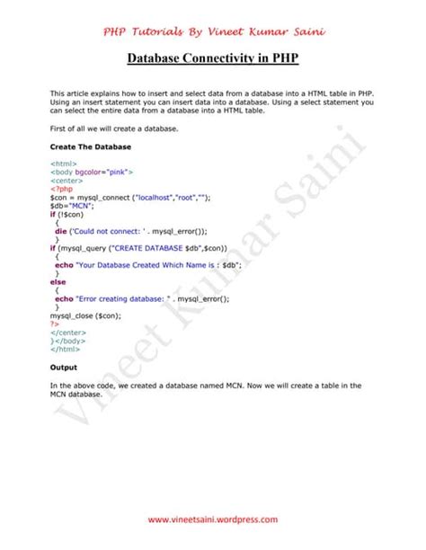Image result for PHP and MySQL Database Connectivity
