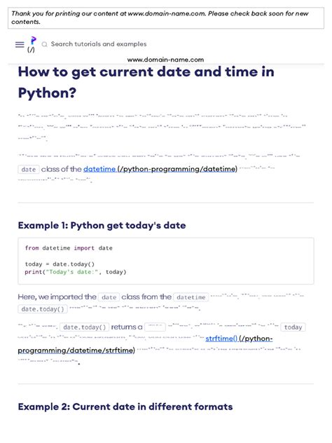 How to Output Current Time in Python に対する画像結果