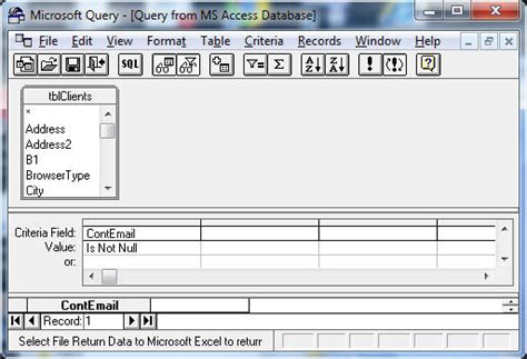 Image result for How to Write SQL Query in Excel