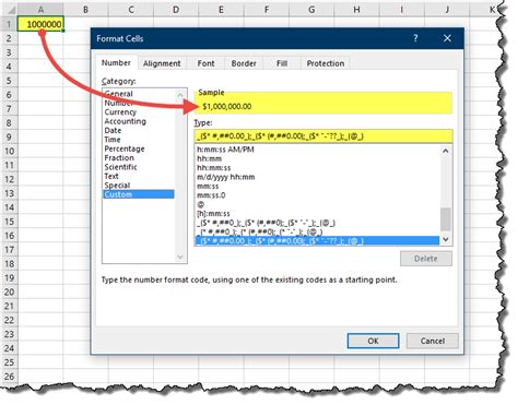 Toradh íomhá ar Excel Custom Format Complete Guide