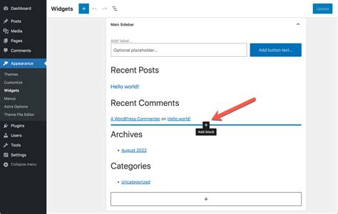 Image result for How to Add a Widget HTML Code to My WordPress Main Page