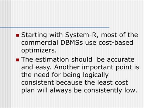 Image result for Cost Estimates Query Optimization