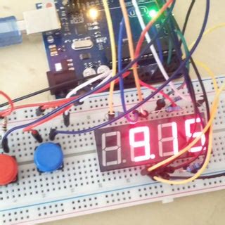 Image result for 7-Segment Clock Display