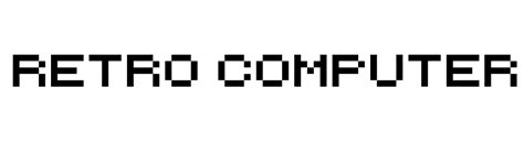 Retro Computer Code Font に対する画像結果