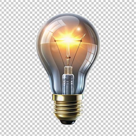 Toradh íomhá ar Incandescent Light Bulb Image with White Background