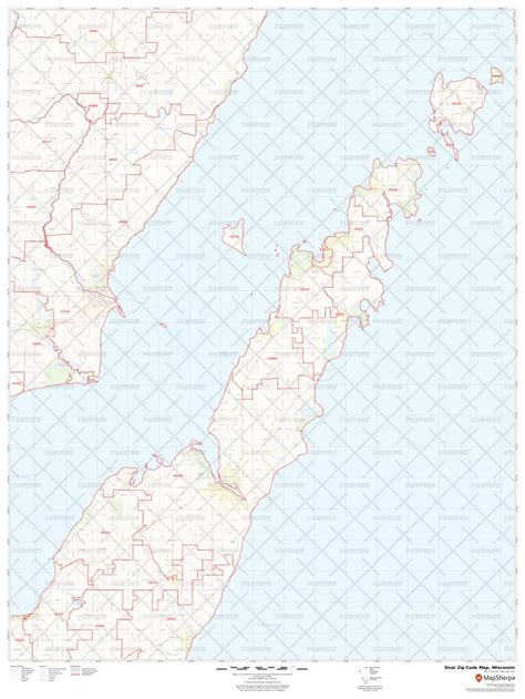 Image result for Wiscon Zip Code Map by County